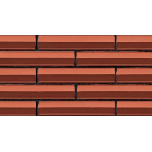 Homogenous Terracotta Triangle Bricks For Wall