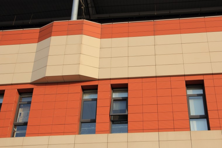 Jakarta Star Train Station featuring LOPO Terracotta Facade Panels in modern Indonesian railway architecture.