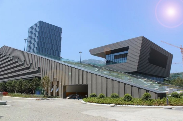 Coastal Oasis Creative Center facade with Terracotta Panels