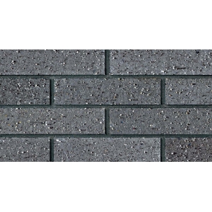 Charcoal Gray Sheared Brick Cladding Panels